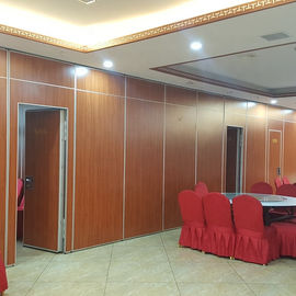 Banquet Hall Sliding Folding Acoustic Partition Wall Panel Weight 25-35 KG