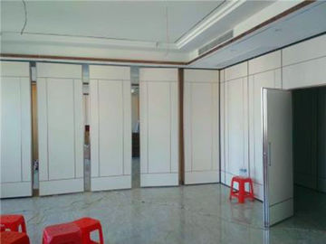 Sliding Aluminium Roller Soundproof Partition Wall Melamine Surface 4m Height