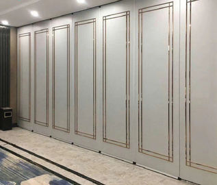 Folding Sound Proof Acoustic Room Divider Partition Wall With Sliding Door