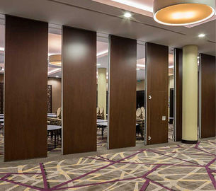 ISO9001 Acoustic Partition Walls / Function Room Operable Folding Partition Doors