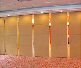 ISO9001 Acoustic Partition Walls / Function Room Operable Folding Partition Doors