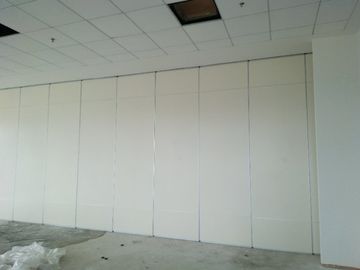 Melamine Faced MDF Or Plywood Acoustic Movable Walls Environmental E1 Grade