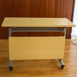 Customized Office Furniture Partitions , Folding Staff Discuss Banquet Strip Meeting Training Table