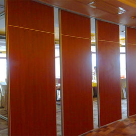 Aluminum Sliding Folding Banquet Hall Partitions / Movable Wall Dividers
