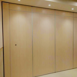 Wood Acoustic Movable Partition Walls Single Door Or Double Door Passdoors