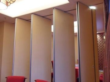 Sliding Aluminium Track Acoustic Movable Partition Walls Operable Walls