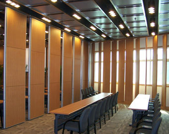 Sliding Aluminium Track Acoustic Movable Partition Walls Operable Walls