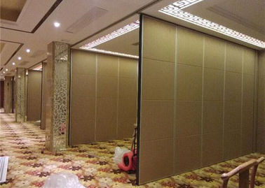 Acoustic Room Dividers Movable Wall Hardware Aluminium Track Folding Partition Wall