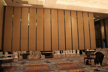 Acoustic Room Dividers Movable Wall Hardware Aluminium Track Folding Partition Wall