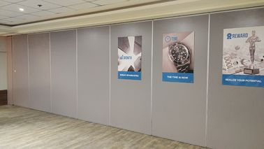 Operable Wall Sliding Aluminium Track Folding Sound Proof Partitions For Ballroom