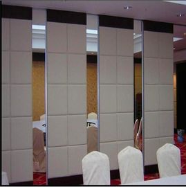 Wall Mount Soundproof Sliding Movable Mirror Partition Wall In office Partitions