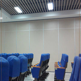 Acoustic Operable Movable Walls Sliding Folding Room Divider Partitions For Auditorium