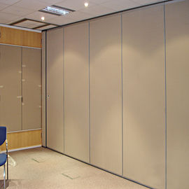 Office Interior Design Movable Wall Divider On Wheels For Art Gallery