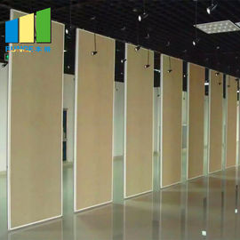 Sliding Door Movable Acoustic MDF Sound Proof Partition Walls For Conference Hall