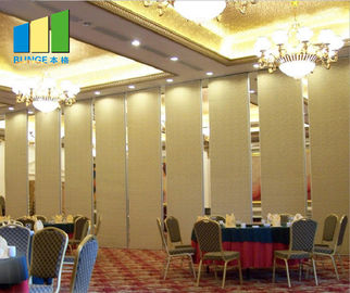 Sliding Door Movable Acoustic MDF Sound Proof Partition Walls For Conference Hall