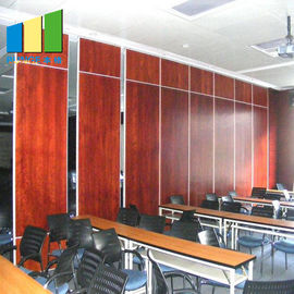 Sliding Door Movable Acoustic MDF Sound Proof Partition Walls For Conference Hall