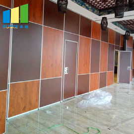 Banquet Hall Acoustic Movable Walls Sliding Door Folding Room Partitions