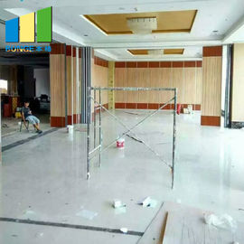 Hotel Folding Movable Partition Walls / Banquet Hall Removable Acoustic Room Partitions