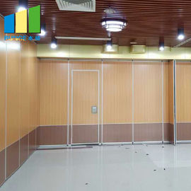 Hotel Folding Movable Partition Walls / Banquet Hall Removable Acoustic Room Partitions