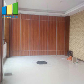 Hotel Folding Movable Partition Walls / Banquet Hall Removable Acoustic Room Partitions