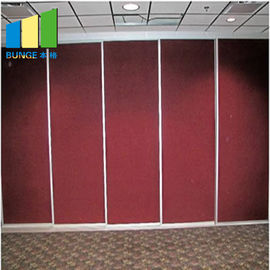 Hotel Folding Sliding Partition Wall System Banquet Acoustic Room Dividers For Restaurant
