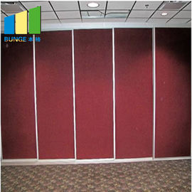 Hotel Folding Sliding Partition Wall System Banquet Acoustic Room Dividers For Restaurant