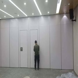 Office Sliding Mobile Removable Room Partition Acoustical Room Dividers For Conference Room