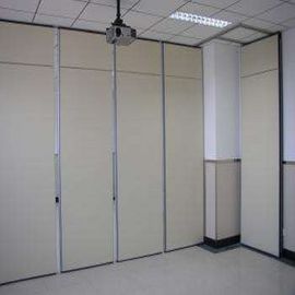 Office Sliding Mobile Removable Room Partition Acoustical Room Dividers For Conference Room