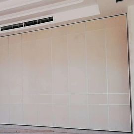 Removable Wooden Folding Acoustic Partition Walls Sliding Operable Partitions For Conference Hall