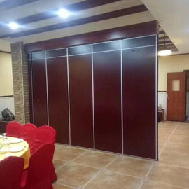 Melamine Wooden Movable Operable Acoustic Partition Wall For Art Gallery