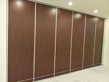 Multi Color Acoustic Room Divider Sliding Folding Acoustic Partitions Wall For Banquet Hall