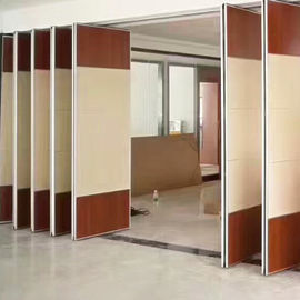 Divide Space Movable Door Track Roller Hotel Sliding Partition Walls Soundproof Panels