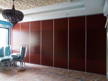 Multi Color Surface Acoustic Folding Movable Partition Walls Office Soundproof Room Divider