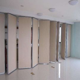 Hotel Folding 65 mm Partition Wall Soundproof Operable Walls For Conference Room