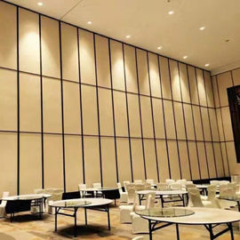 Banquet Hall Office Wooden Movable Acoustic Operable Mobile Partition Walls