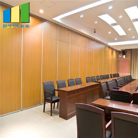 Acoustic Operable Partitions Soundproof Movable Partition Walls For Meeting Room