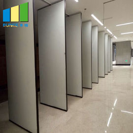 Aluminum Alloy Folding Acoustic Movable Partition Walls For Restaurant , Hotel , Banquet Hall