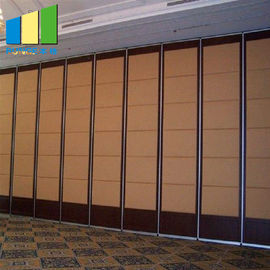 Aluminum Alloy Folding Acoustic Movable Partition Walls For Restaurant , Hotel , Banquet Hall