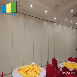 Aluminum Alloy Folding Acoustic Movable Partition Walls For Restaurant , Hotel , Banquet Hall