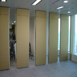 Aluminium Track Acoustic Movable Walls Hotel Folding Sliding Partition Walls