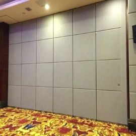 Laminate Operable Foldable Sound Proof Partitions Sliding Movable Walls For Conference Hall