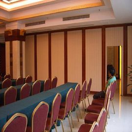 Laminate Operable Foldable Sound Proof Partitions Sliding Movable Walls For Conference Hall