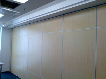 Sliding Aluminium Acoustic Partition Walls Hotel Soundproof Folding Operable Partitions