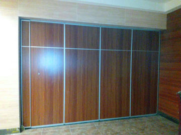 Sliding Aluminium Acoustic Partition Walls Hotel Soundproof Folding Operable Partitions