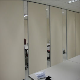 65 mm Aluminum Wooden Movable Partition Walls For Banquet Hall Office Room