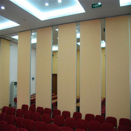 6000 mm height Banquet Hall Acoustic Movable Partition Walls Soundproof