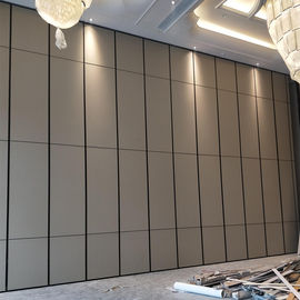 6000 mm height Banquet Hall Acoustic Movable Partition Walls Soundproof