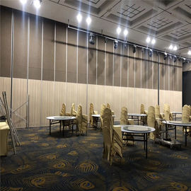 Melamine Finish Mobile Acoustic Partition Wall  Floor To Ceiling