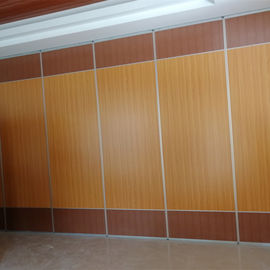 Soundproof Folding Aluminum Movable Partition Walls For Hotel And Banquet Hall
