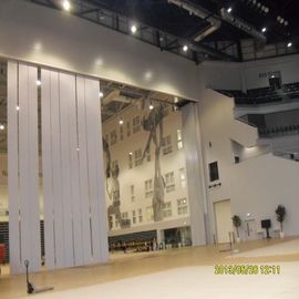 Eco Friendly Folding Exhibition Hall Flexible Movable Partition Walls For Bathroom